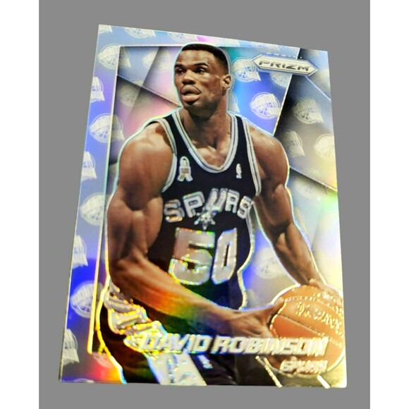 2014-15 Panini PRIZM DAVID ROBINSON Silver San Antonio Spurs Basketball Card# 28 - Picture 2 of 9